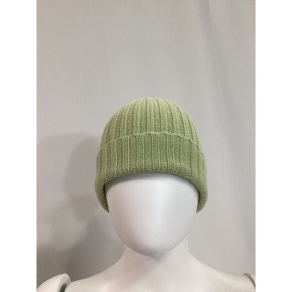 Everlane \'The Cashmere\' Green Beanie Size OS